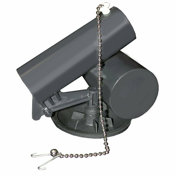 American Standard Low Profile Actuator Unit Complete for #5 Old Style Black with Disc, Chain, Clip and Grommet T02020